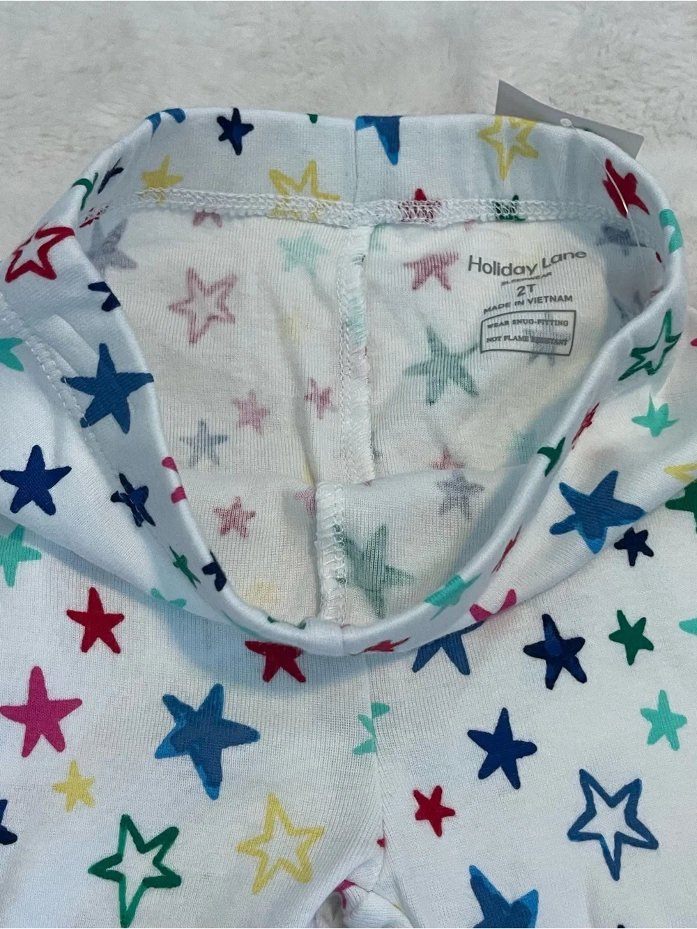 Holiday Lane Toddler Star Cotton Snug Fit Matching Family Pajamas Set boy/girl